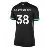 Liverpool Ryan Gravenberch #38 Bortedrakt Kvinner 2024-25 Kortermet